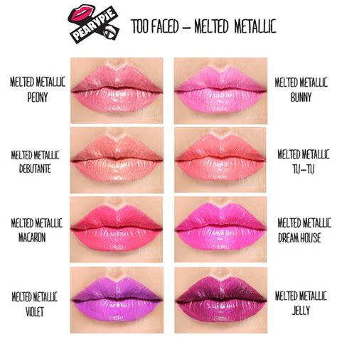 Too Faced Melted Metal Liquified Lipstick 